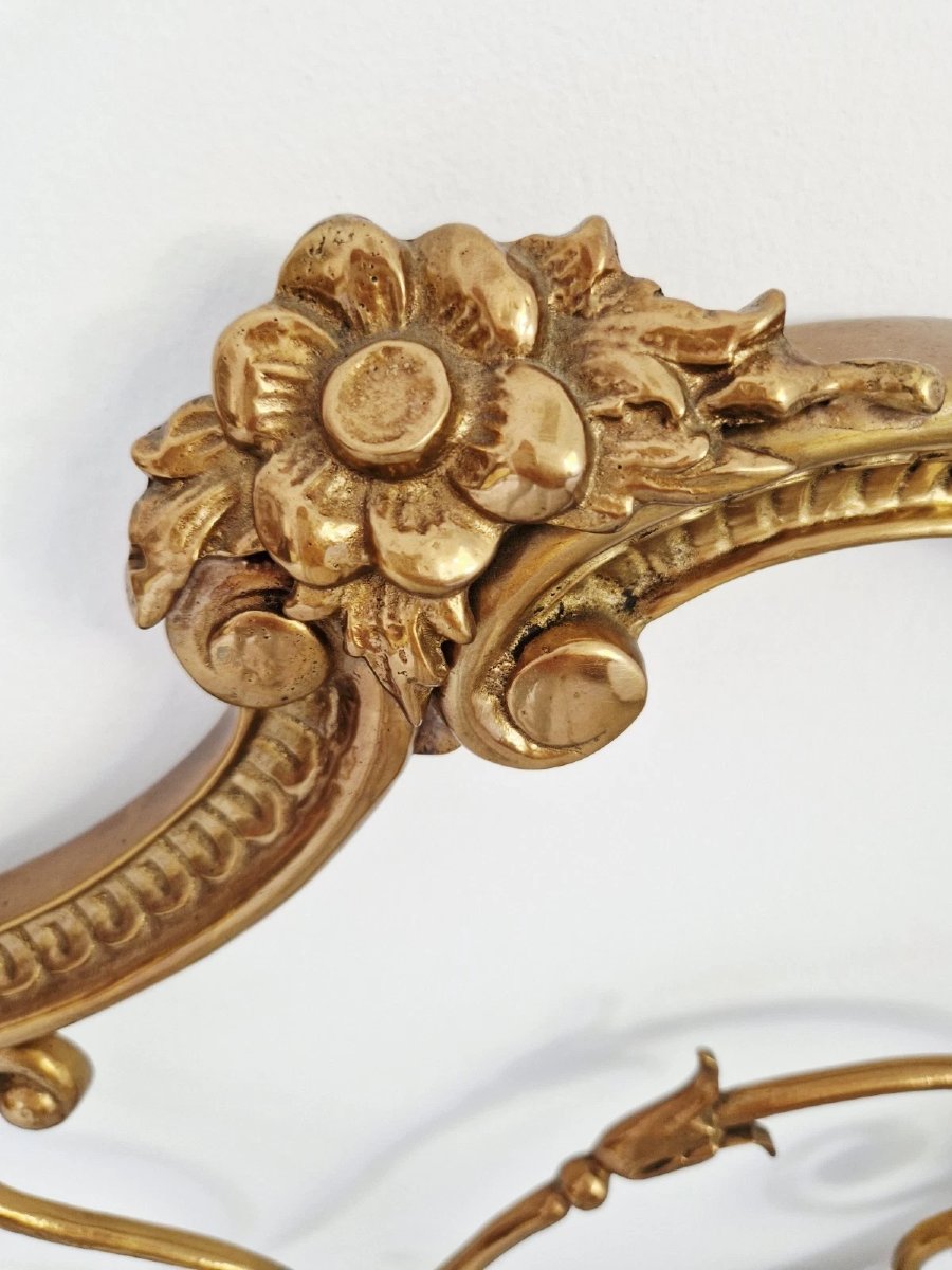 Antique Venetian Style Brass King-size Bed-photo-2