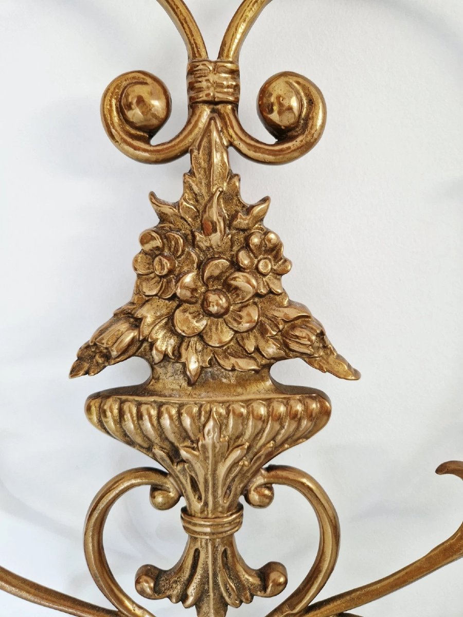 Antique Venetian Style Brass King-size Bed-photo-2