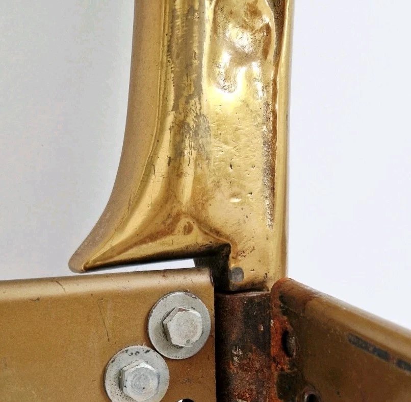 Antique Venetian Style Brass King-size Bed-photo-4