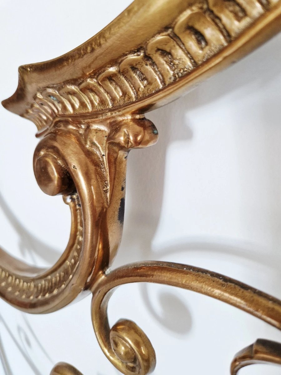 Antique Venetian Style Brass King-size Bed-photo-5