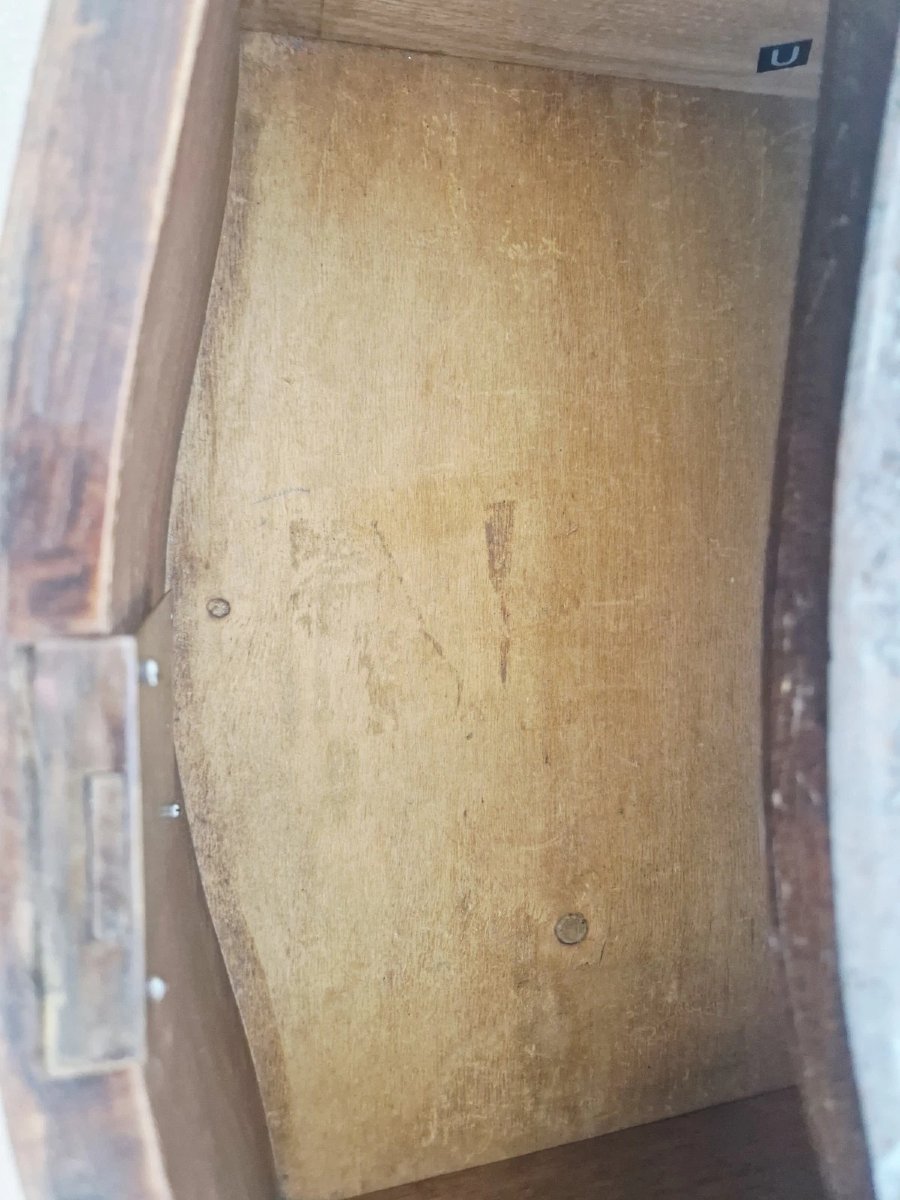 Antique French Louis XV Style Chest Of Drawers-photo-3