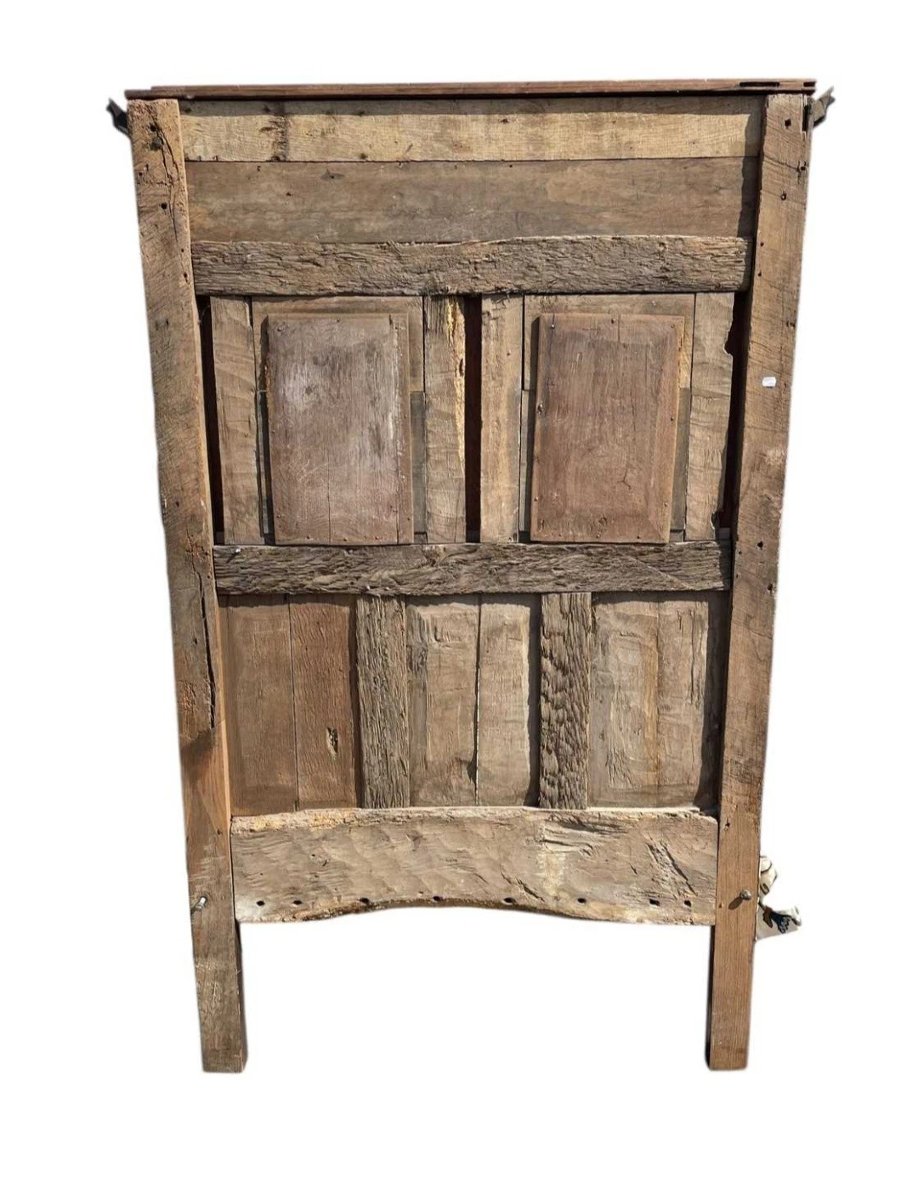 Lit à baldaquin jacobéen antique du XVIIe siècle Sainte-photo-3