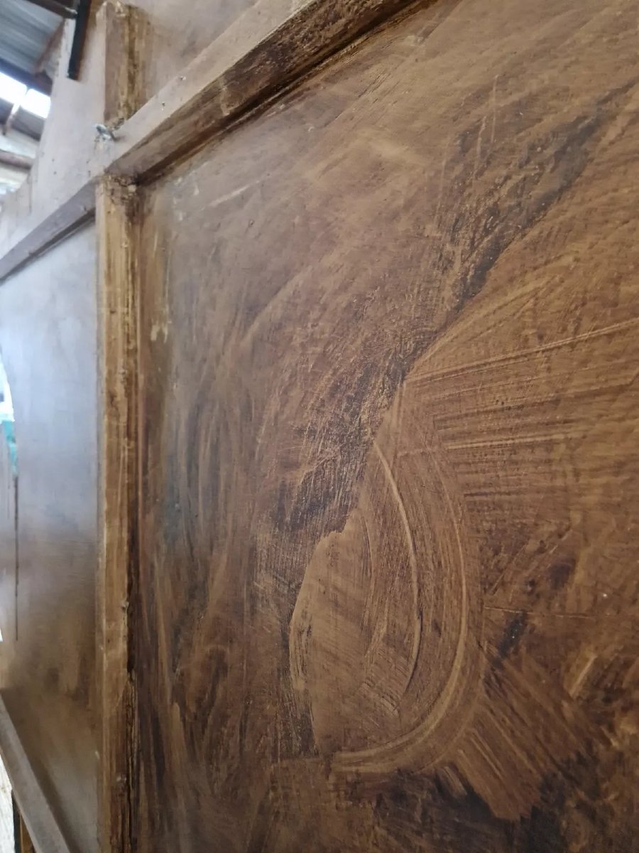 Tête de lit vénitienne vintage immense-photo-2