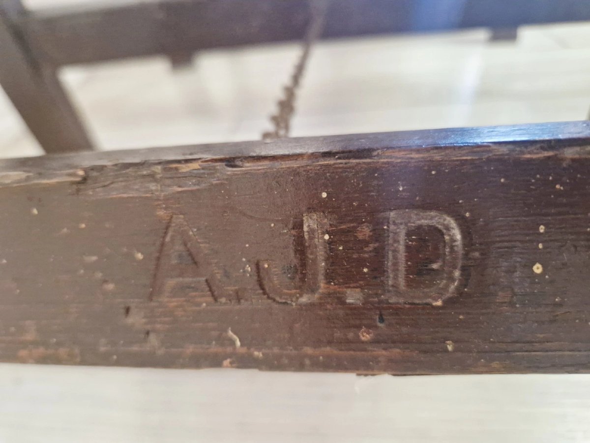 Bureau d'architecte industriel en zinc estampillé AJD-photo-4