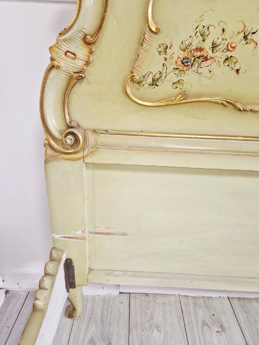 Lit ancien King Size de style vénitien-photo-5