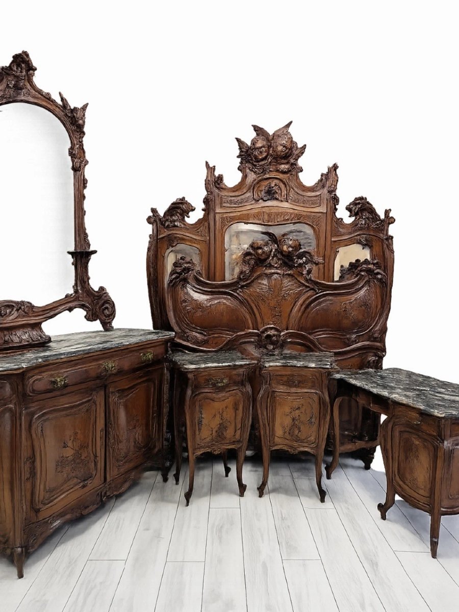 Ensemble de chambre Art nouveau avec détails baroques-photo-6