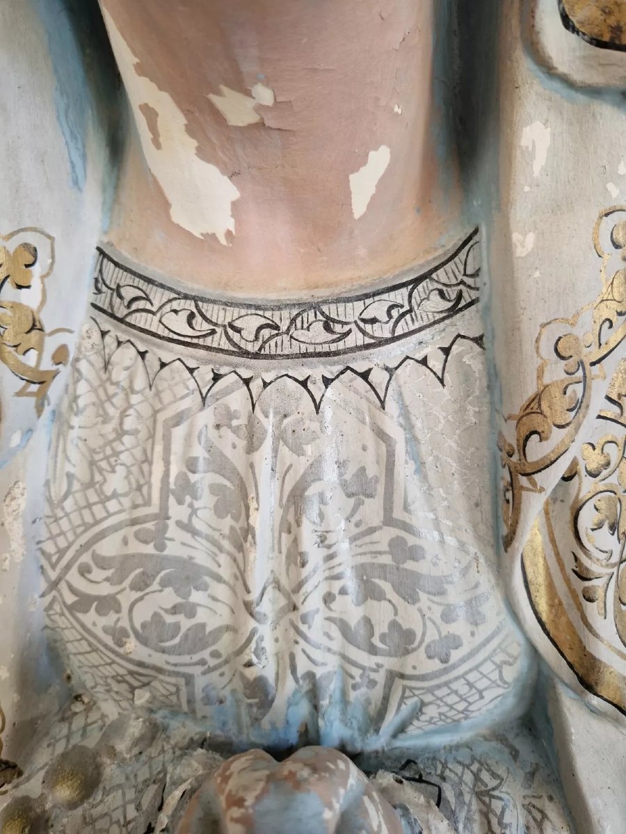 Statue religieuse grandeur nature de Marie de Lourdes-photo-6