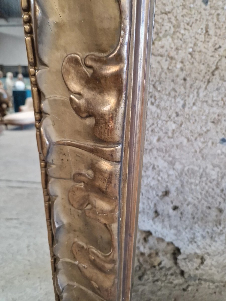 Antique French Gilded Mirror-photo-4