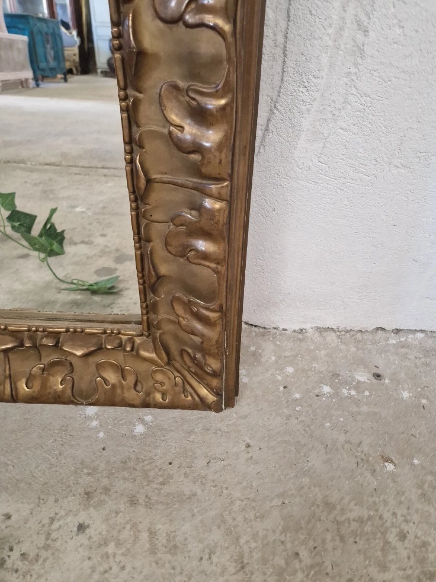 Antique French Gilded Mirror-photo-5