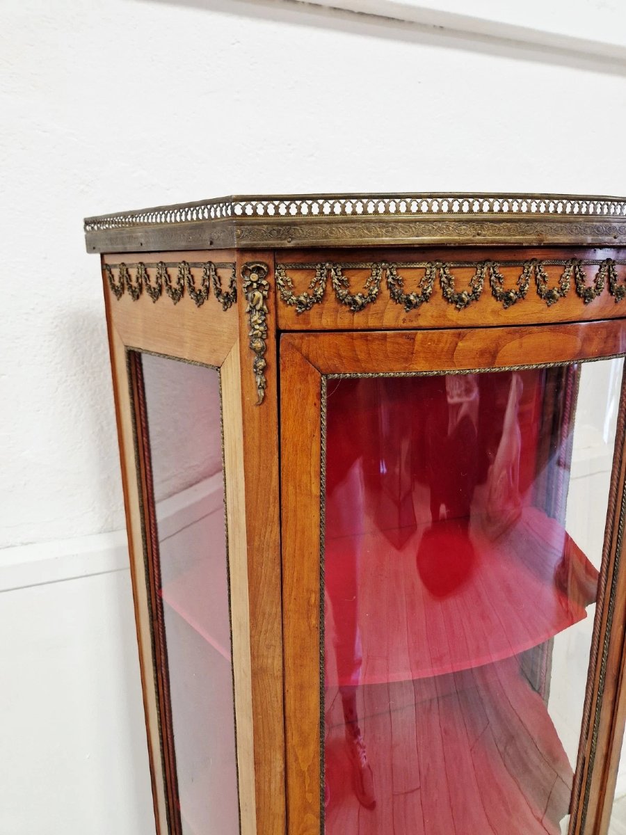 Antique Louis XV Style Display Case, France-photo-3