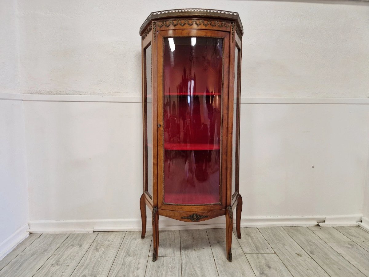 Antique Louis XV Style Display Case, France-photo-6