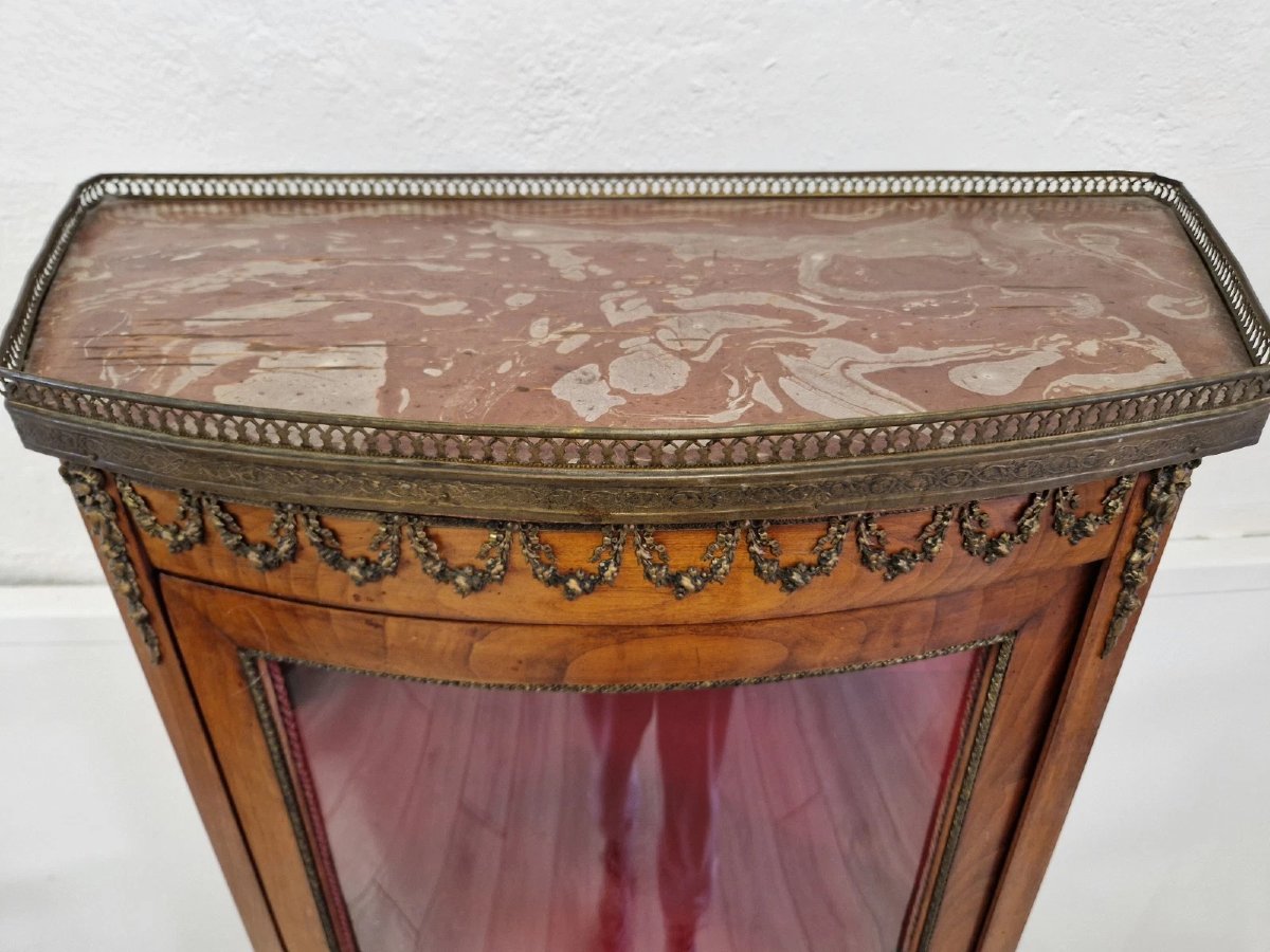 Antique Louis XV Style Display Case, France-photo-7