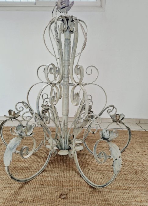 Pair Of Large French Chandeliers, 1.5 M-photo-2