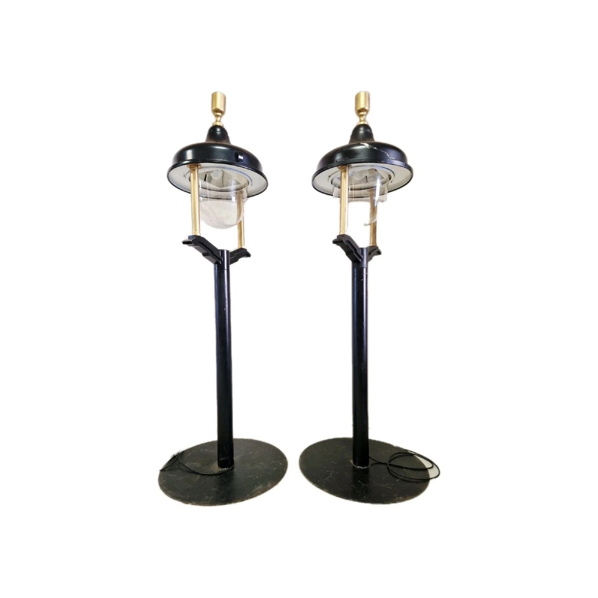 Pair Of Large Antique-style Wornum Garden Lights