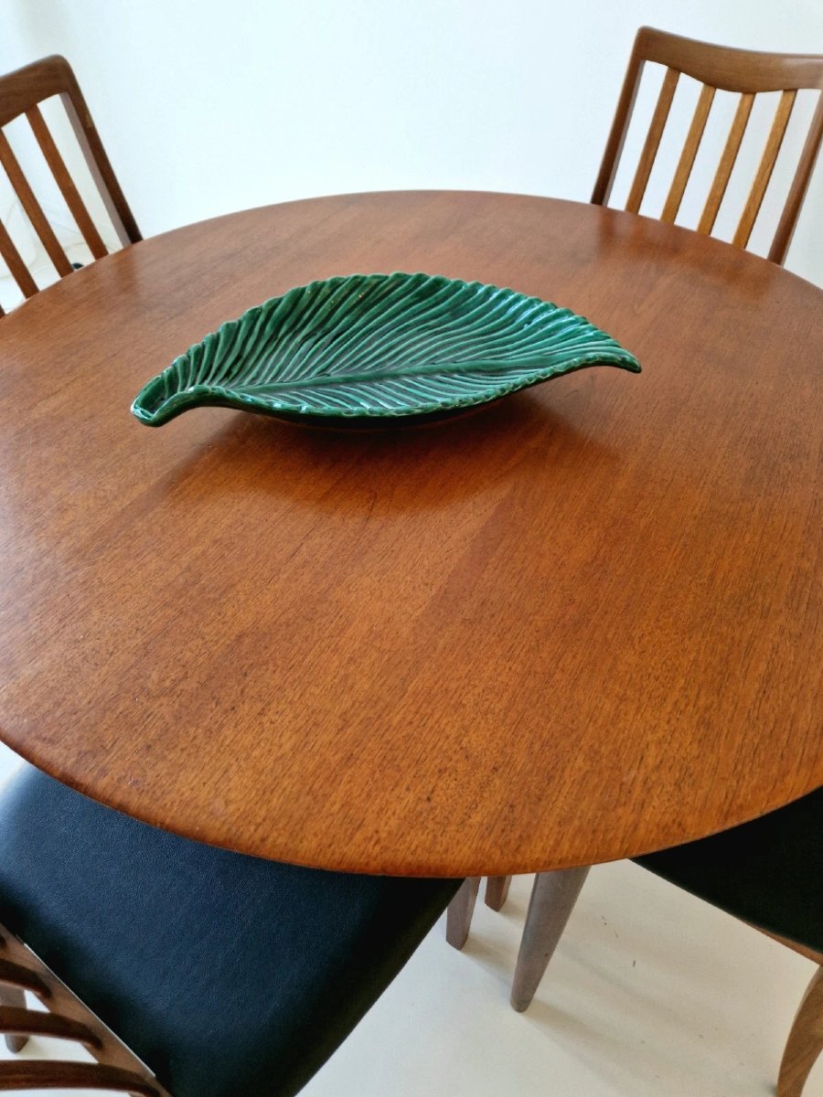 G Plan Table And Chair Set, Mid-century Style, 1950s-photo-5