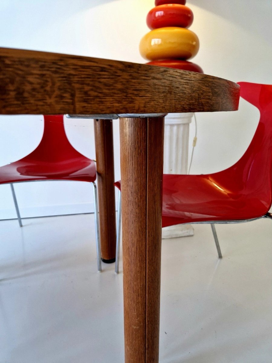 Italian Brutalist Dining Table From The 1970s-photo-4