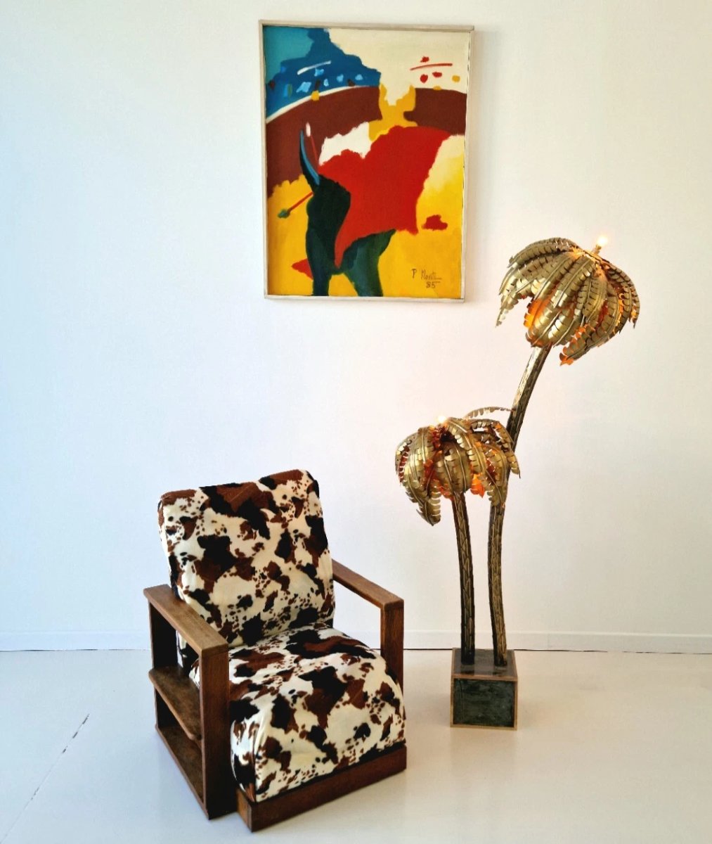 Fauteuil Art Déco Heals Modernist Style Reclinable Chair-photo-4