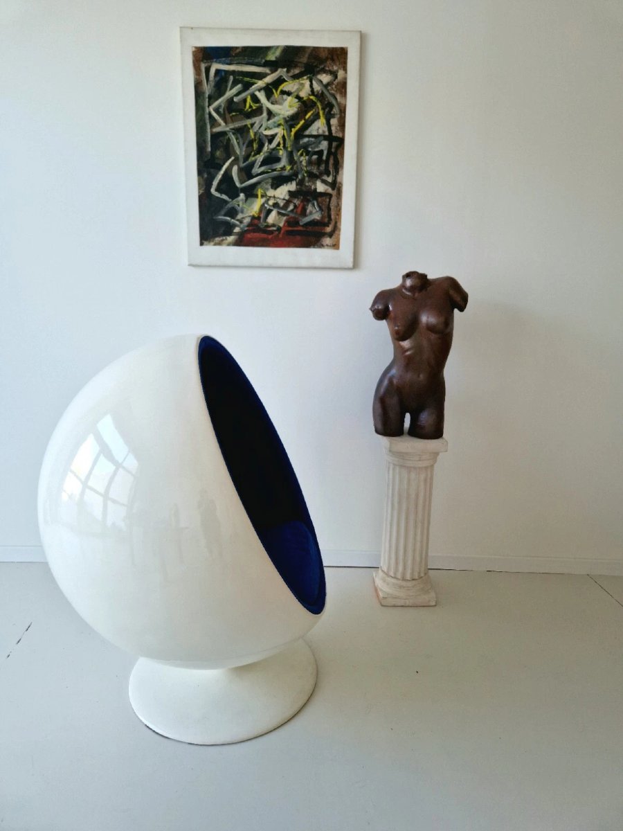 Vintage Eero Aarnio Ball Chair, Space Age-photo-4