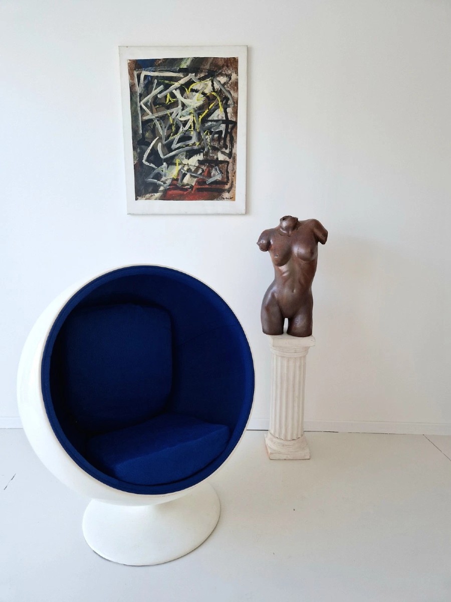 Vintage Eero Aarnio Ball Chair, Space Age