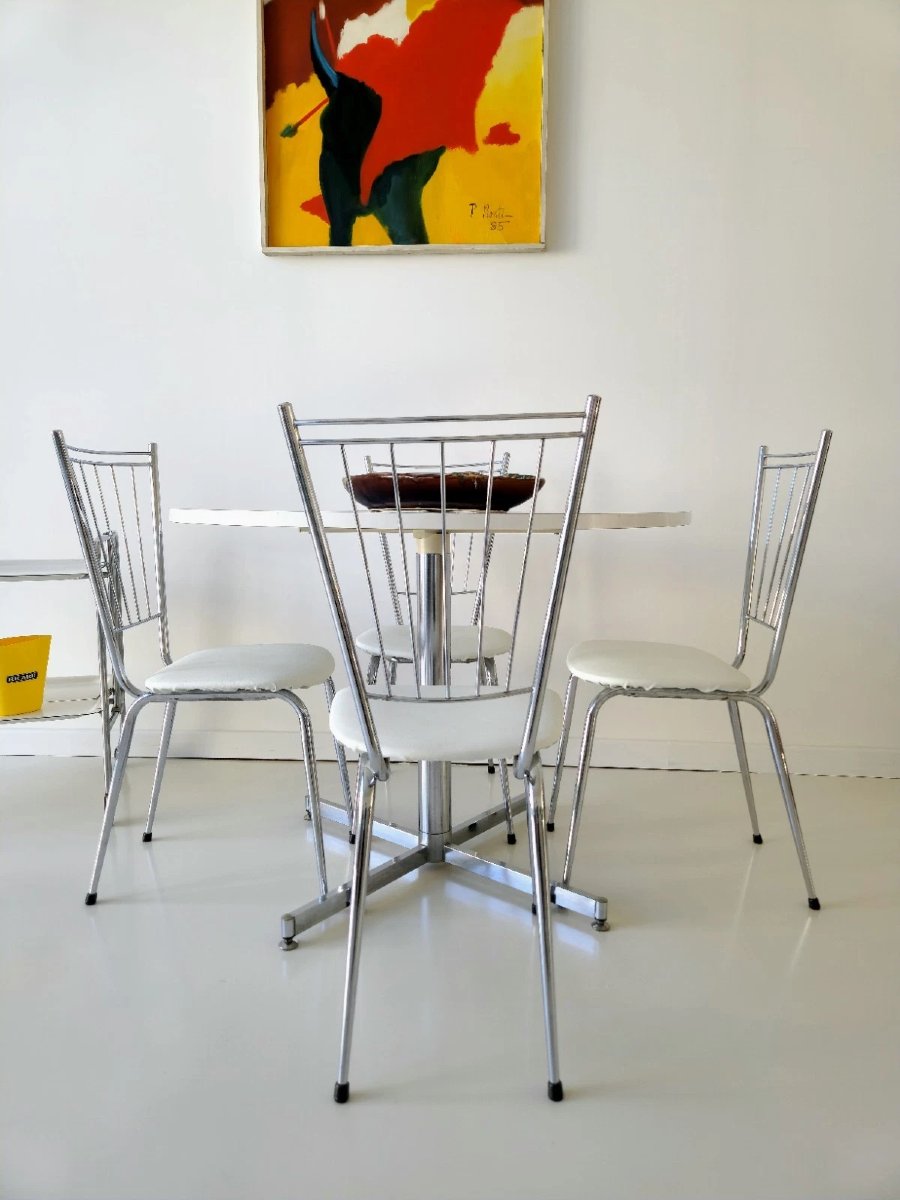 1970s Vintage Dining Room Set, -photo-1