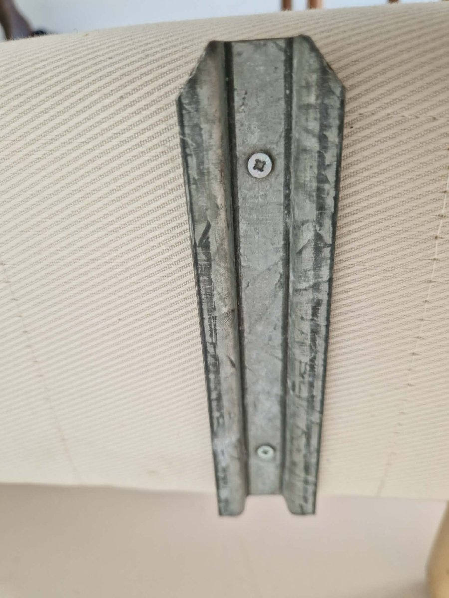 Cadre de lit vintage à imprimé léopard du milieu du siècle Hollywood Regency-photo-2