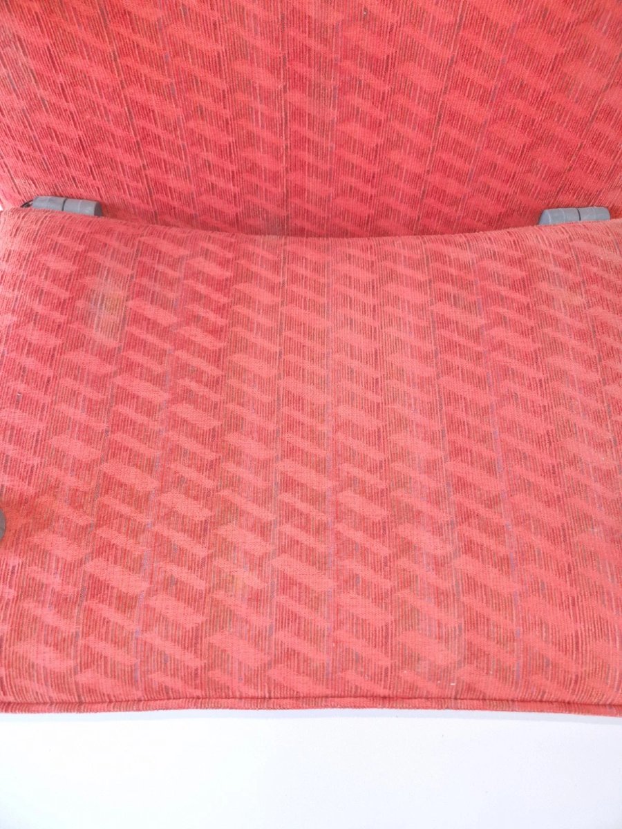 Paire de fauteuils lounge authentiques ARFLEX Italy T-Line, intérieurs postmodernes des années -photo-1