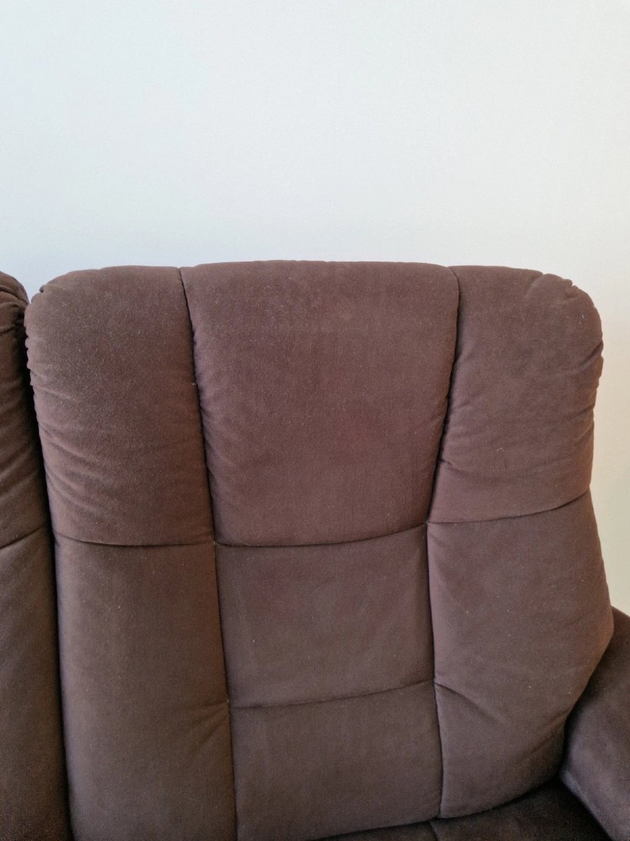 Ekornes Stressless Vintage Reclining Sofa Mid Century Norway Designer 1970-photo-3