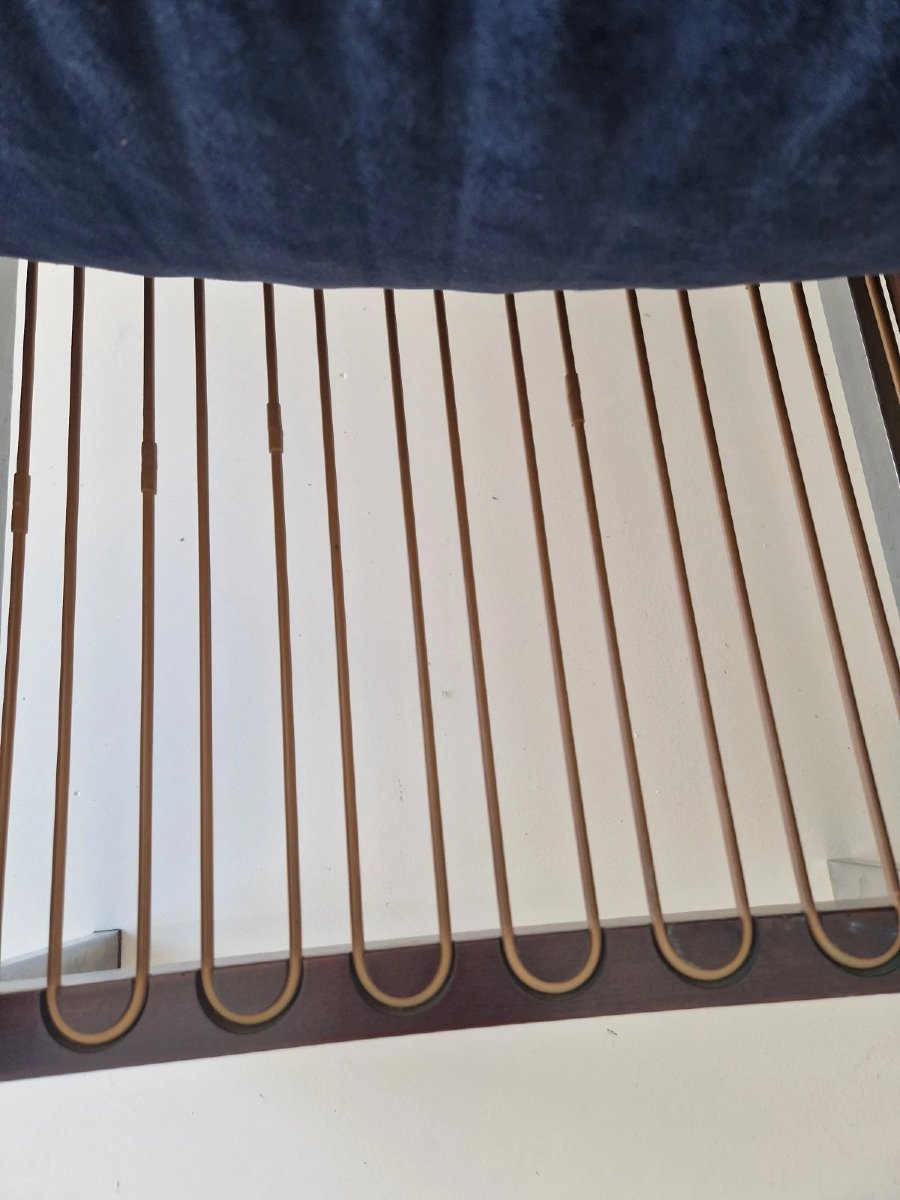 Paire de fauteuils danois modernes du milieu du siècle, dans le style de Kiushu Saporiti-photo-3