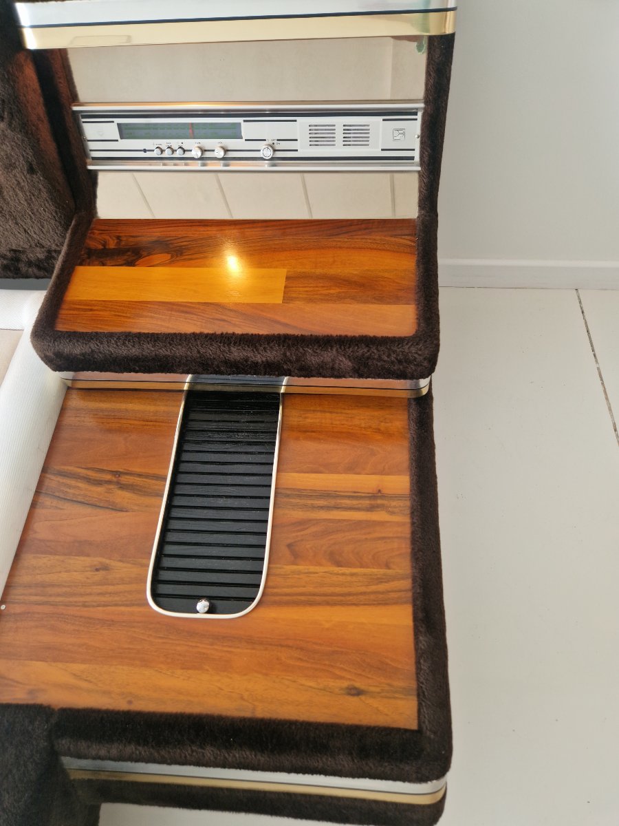 Vintage Platform Bed From The 1970s, Space Age Style, Designed By Fratelli Proserpio-photo-6