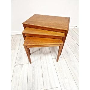 A Nest Of Silberg Tables In Danish Bent