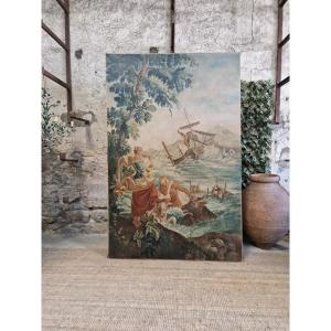 Antique Painting Of A Famous Tapestry