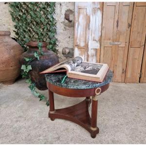 Antique French Empire Style Side Table
