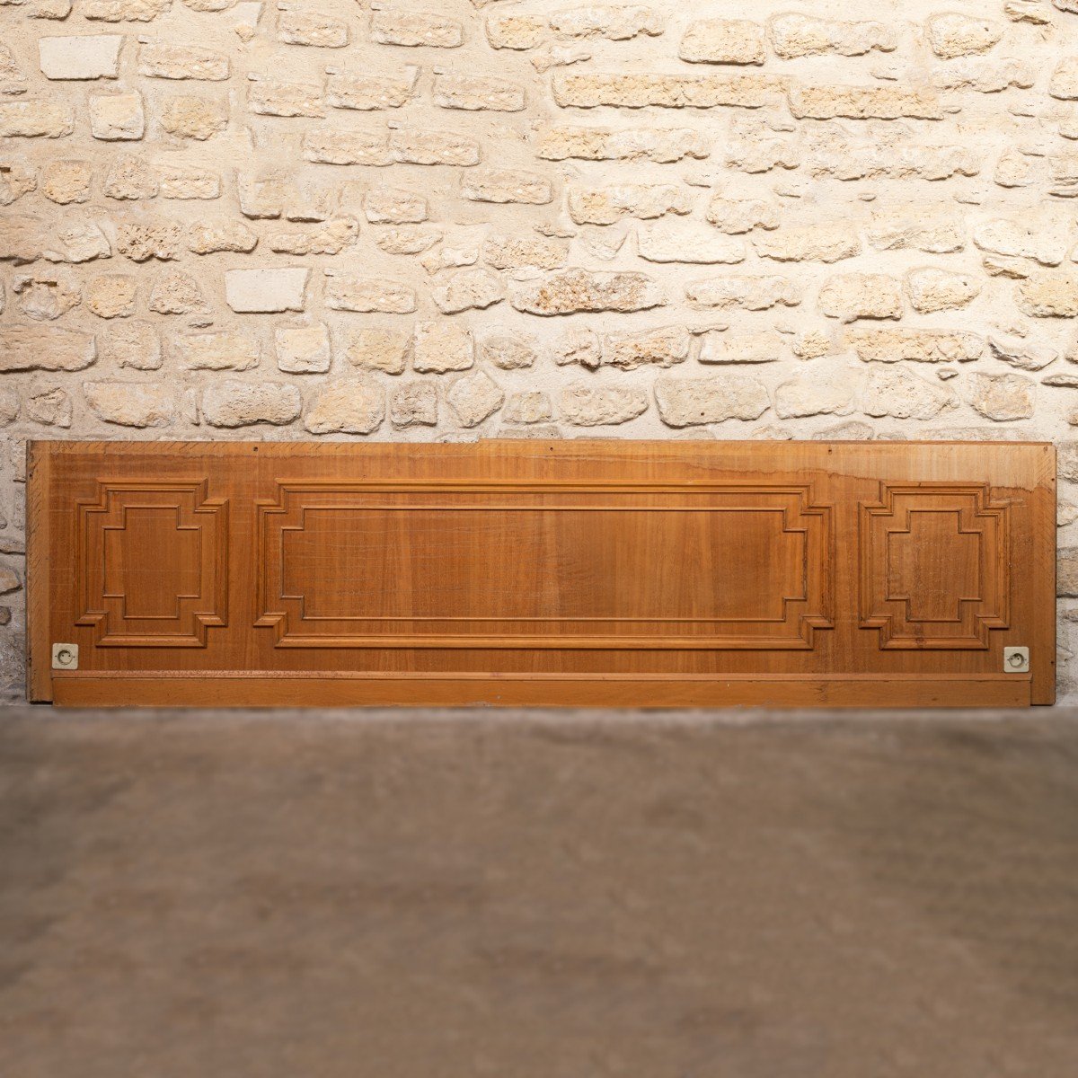 Blond Wood Paneling From The 1950s, 20th Century-photo-3