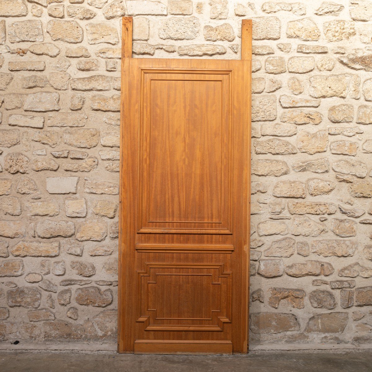 Blond Wood Paneling From The 1950s, 20th Century-photo-3
