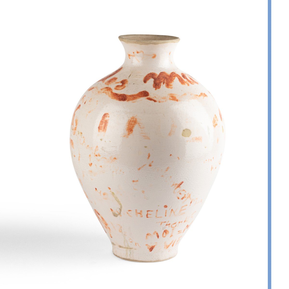 Jean Kisling (1920 -2017), Vase, céramique, XIXe-photo-3