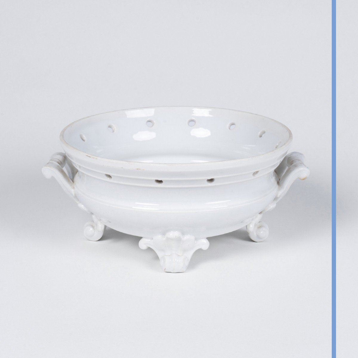 Service de table en porcelaine blanche, XXe-photo-3