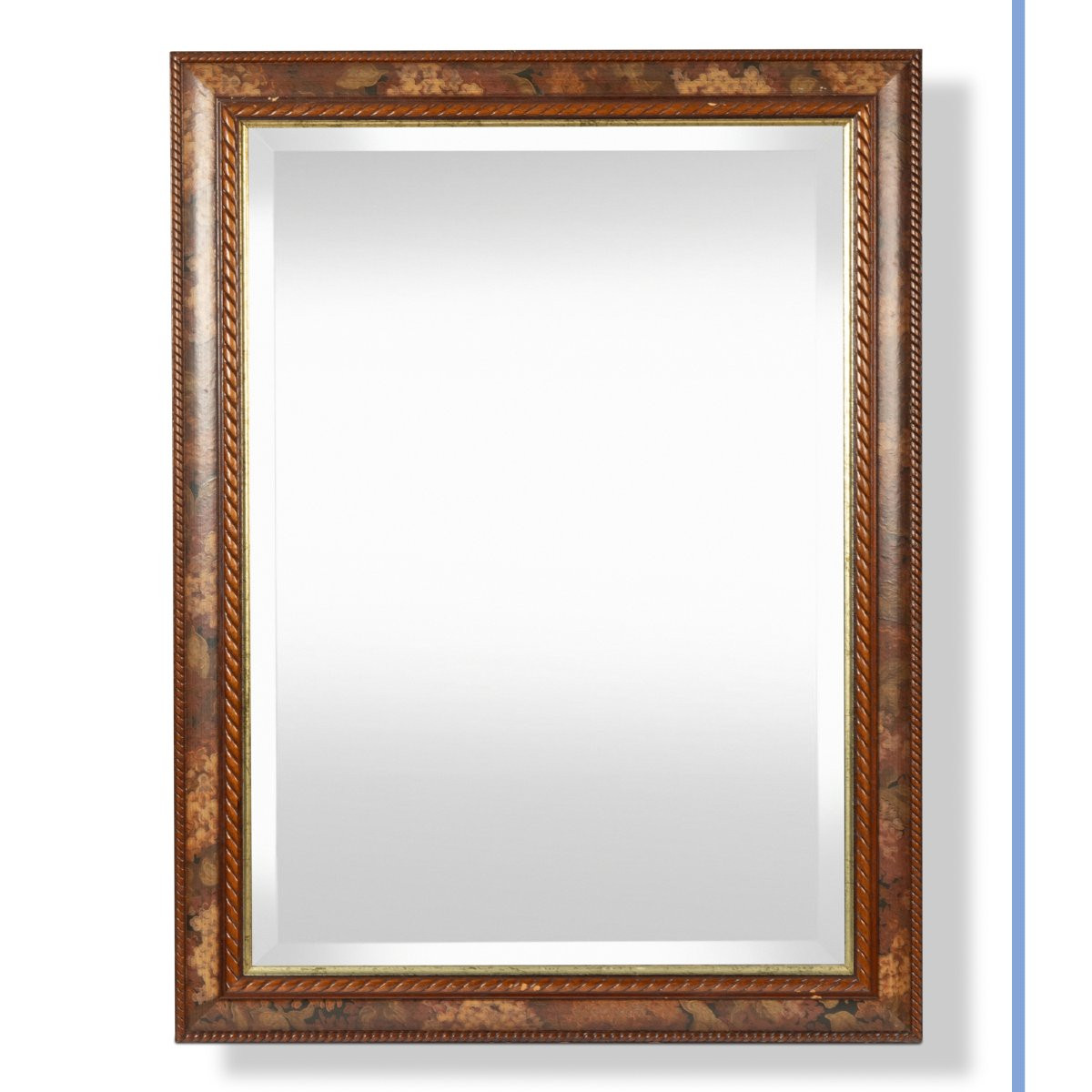 Series Of 12 Lacquered Wooden Mirrors, 20th-photo-2