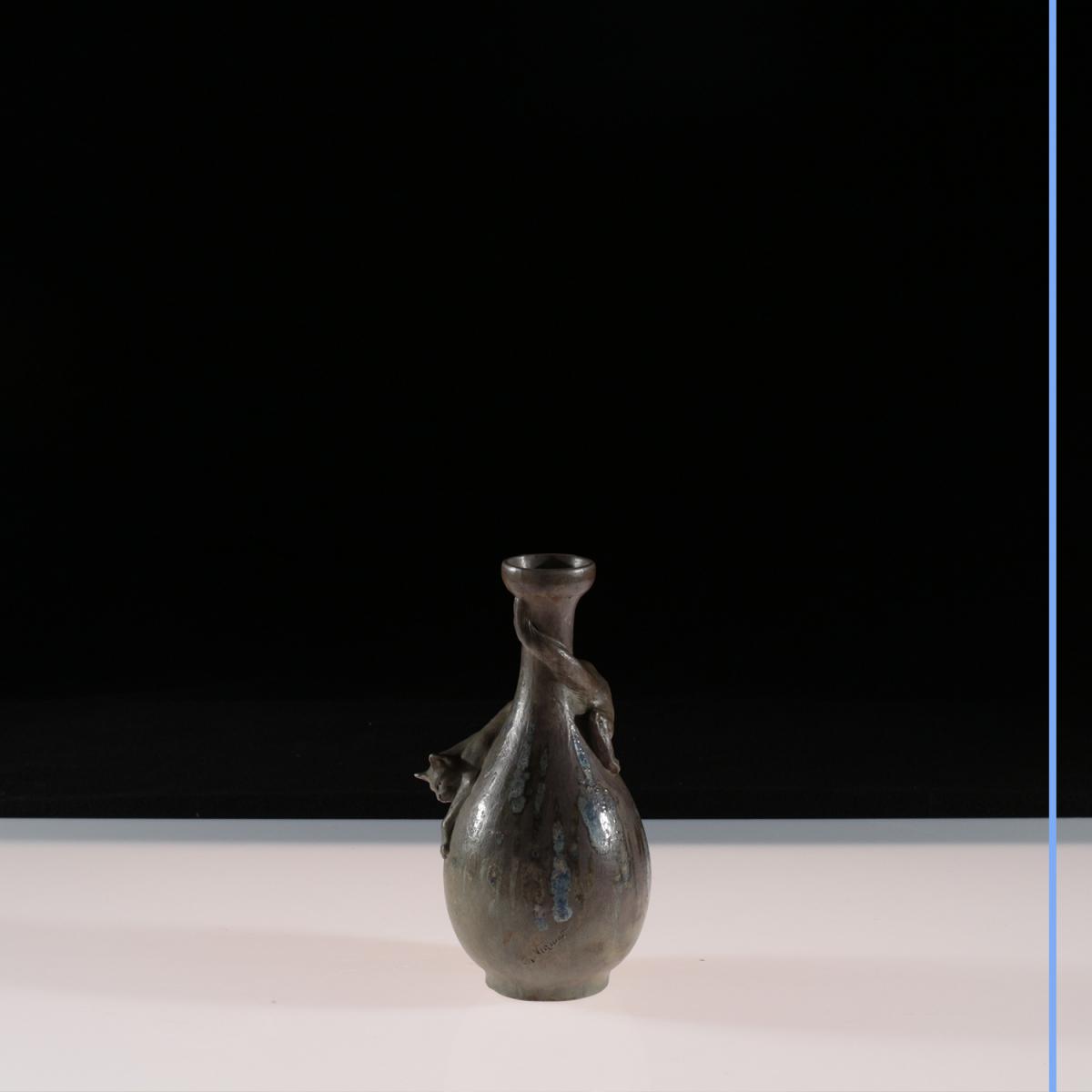 Charles Louis Eug&egrave;ne Virion (1865-1946), Vase -photo-2