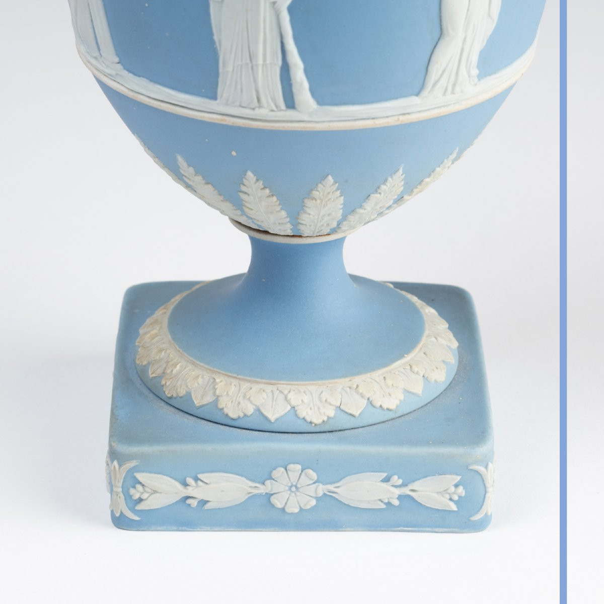Cassolette en porcelaine de Wedgwood, XIXe-photo-5