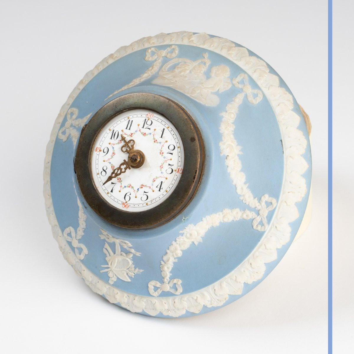 Wedgwood Porcelain Wall Clock, 19th-photo-2