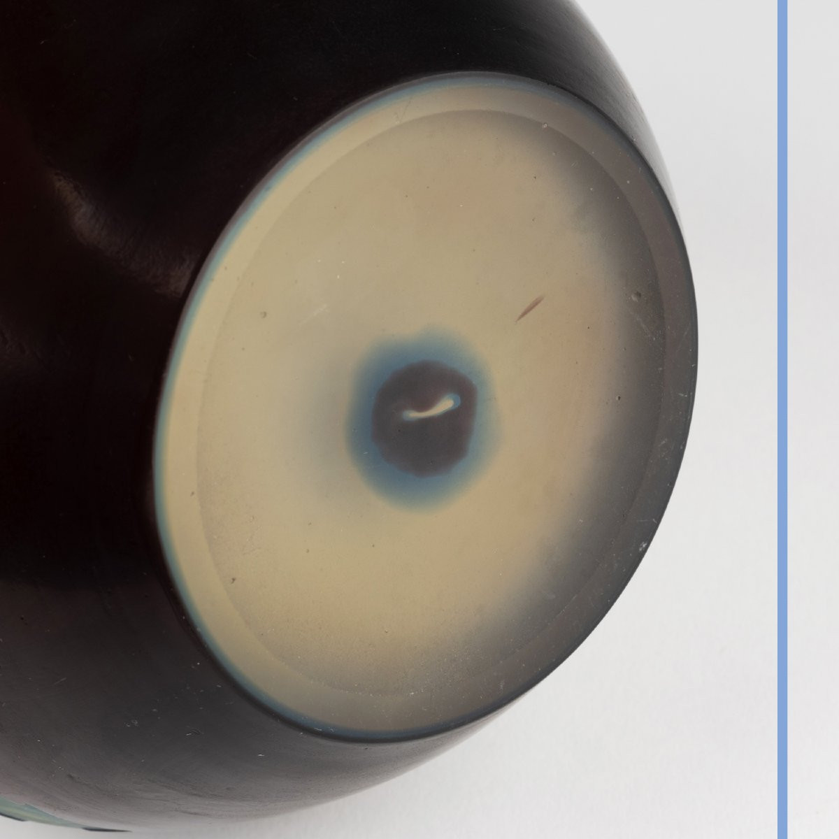 Emile Gallé (1846-1904), vase en verre multicouche à décor de nénuphars, XIXe-photo-3