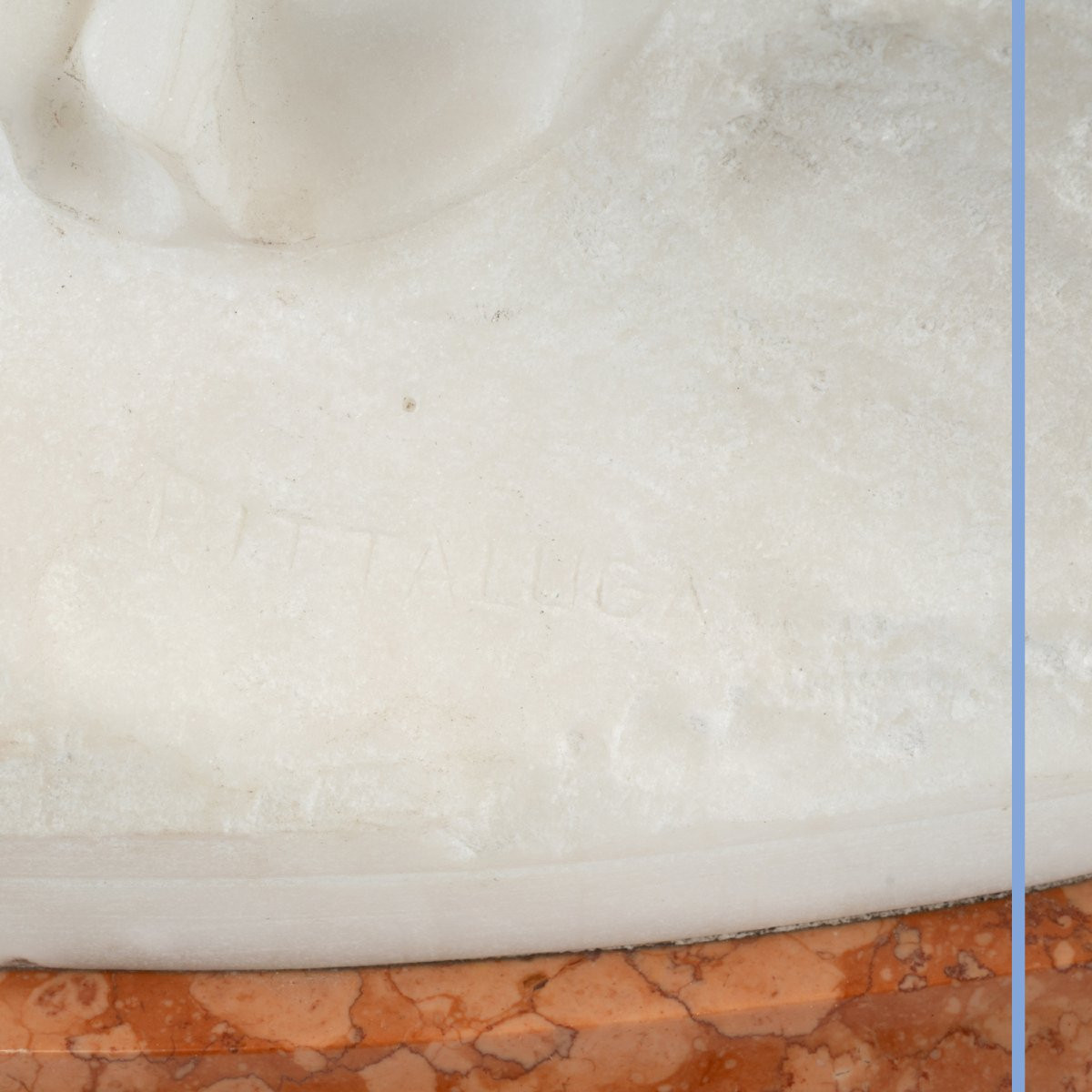 Carlo Pittaluga (1880-1970), Reclining Nude Woman, Marble, 20th-photo-2