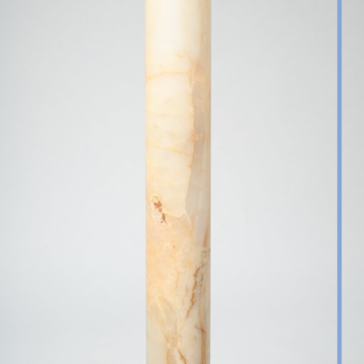 Sellette en onyx et bronze doré, XXe-photo-3