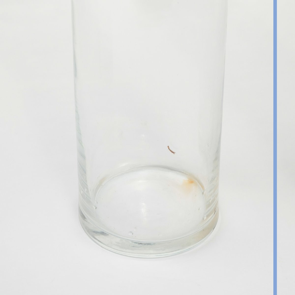 Paire de vases pour Lys en verre, XXe-photo-3