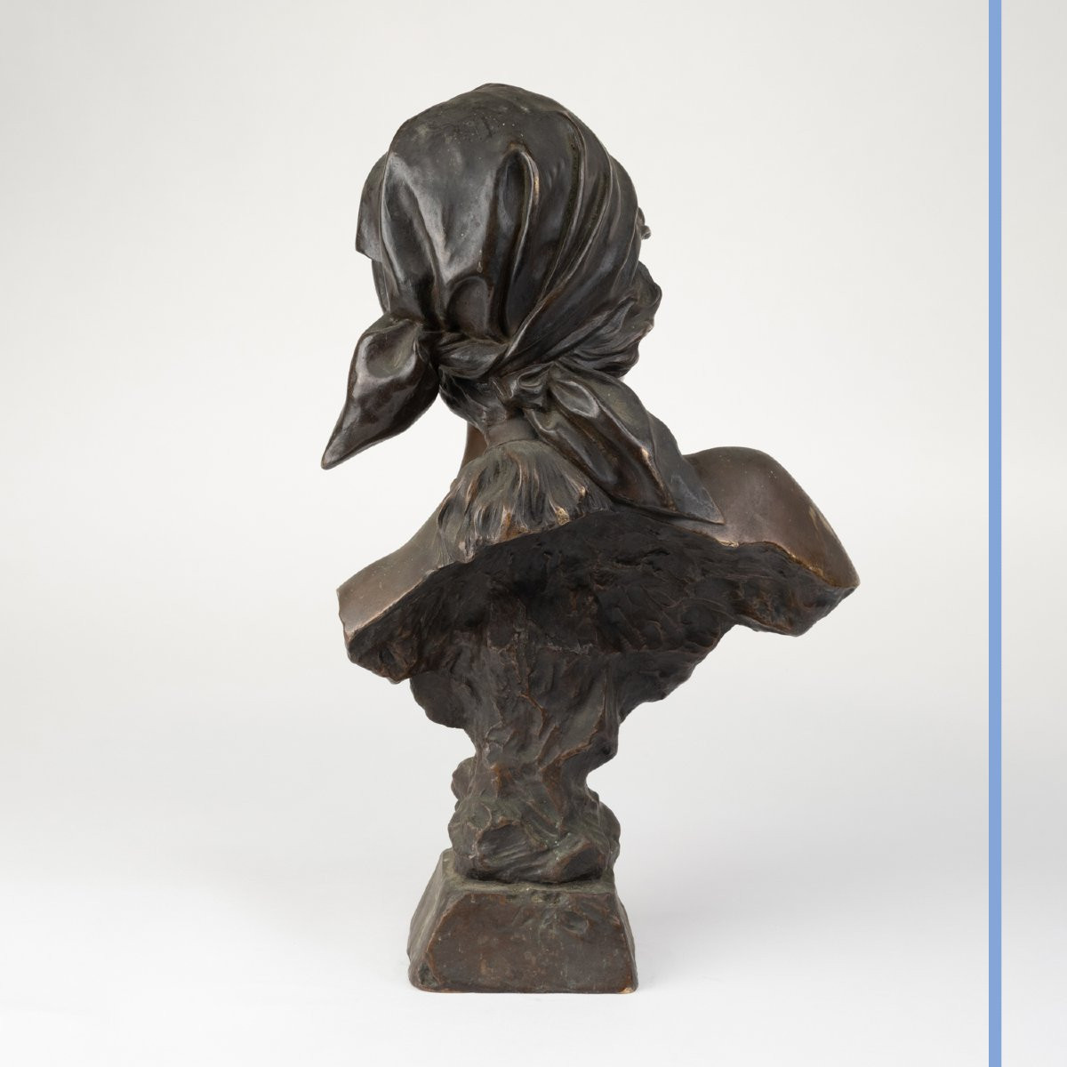 Emmanuel Villanis (1858-1914), Bohemian Girl, Bronze, 19th Century-photo-4