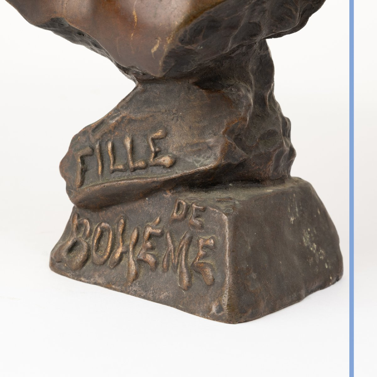 Emmanuel Villanis (1858-1914), Bohemian Girl, Bronze, 19th Century-photo-7