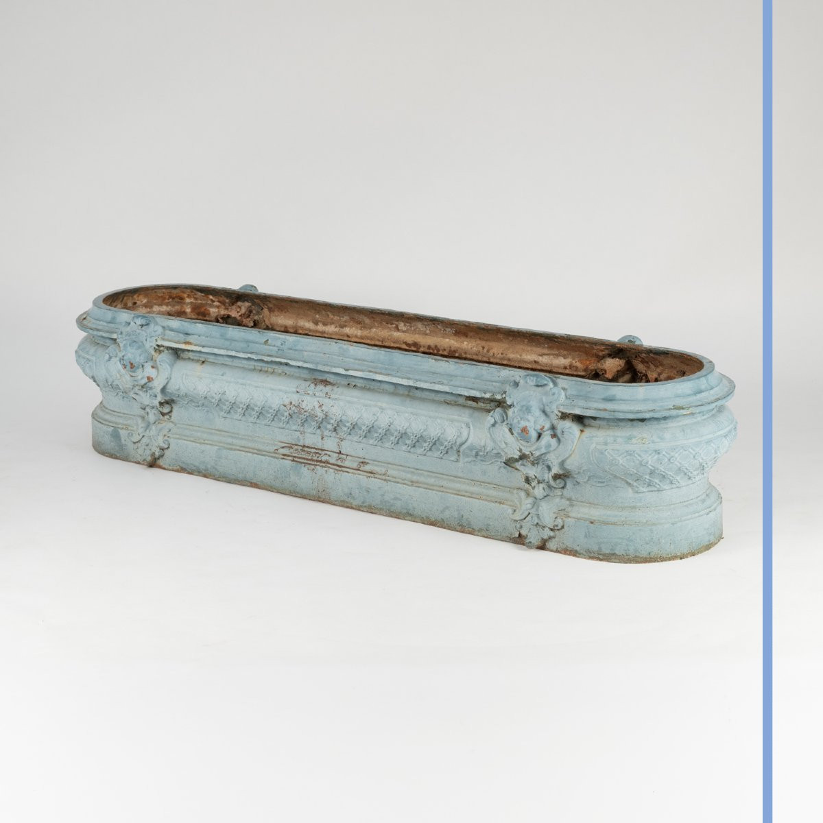 Fonderie d'art du Val d'Osne, paire de jardinières en fonte de fer, XIXe-photo-3