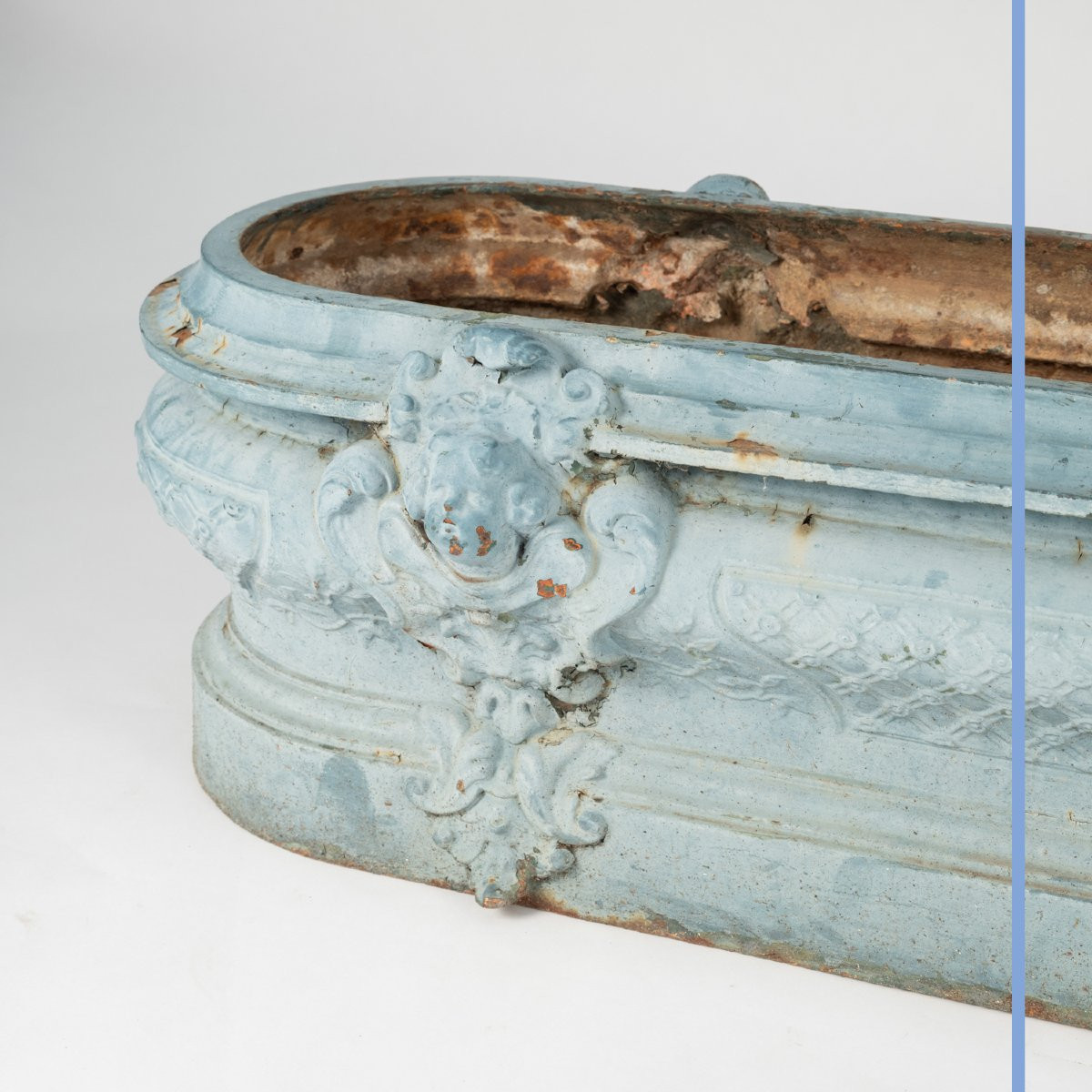 Fonderie d'art du Val d'Osne, paire de jardinières en fonte de fer, XIXe-photo-4