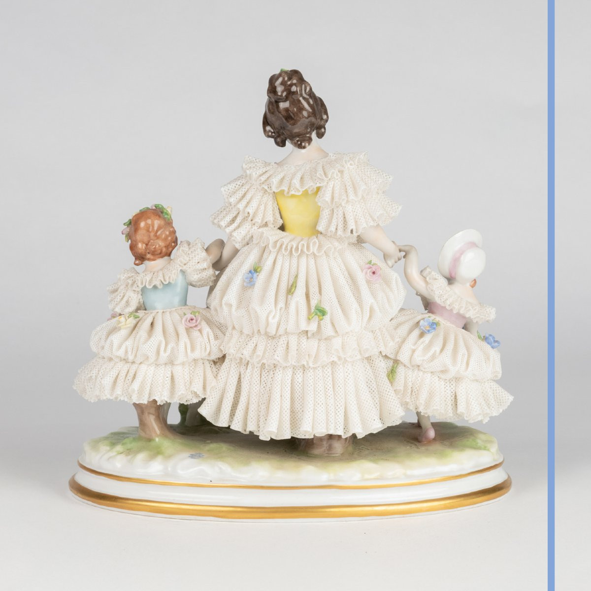 German Manufacture, Porcelain And Cookie Group, 20th Century-photo-4