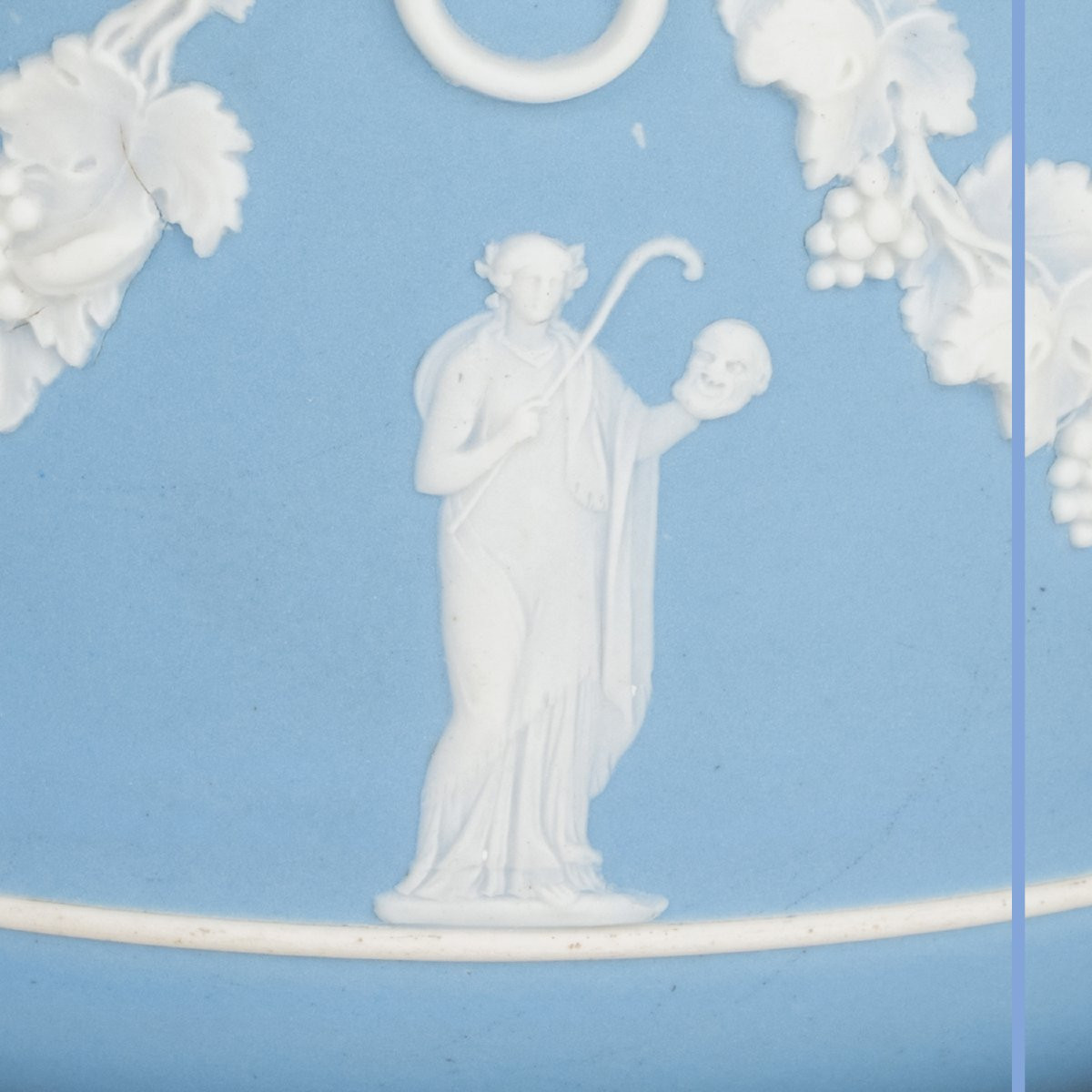 Pair Of Wedgwood Porcelain Planters, 20th Century-photo-1